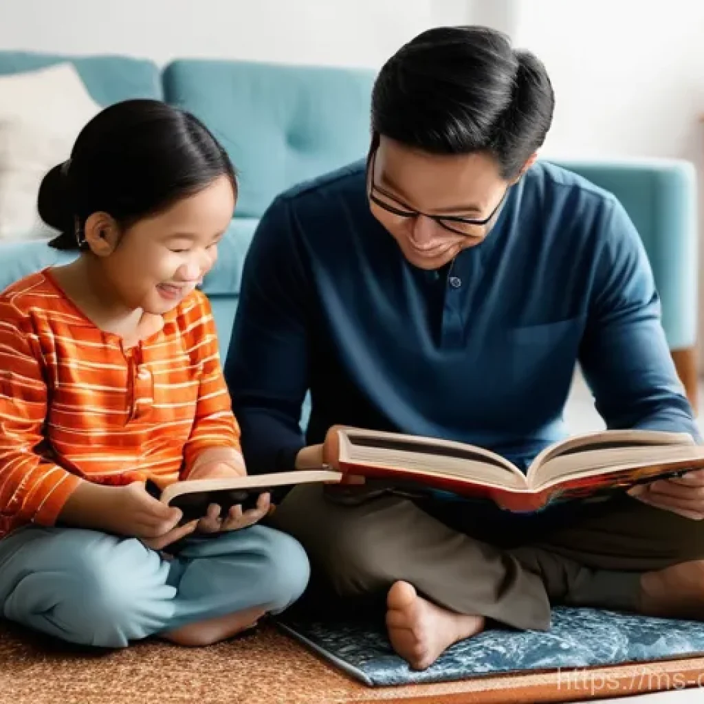 디지털 번아웃 극복을 위한 전문가의 조언 - Cozy Malaysian Evening: Digital-Free Family Storytime**

A heartwarming scene set in a comfortable, ...